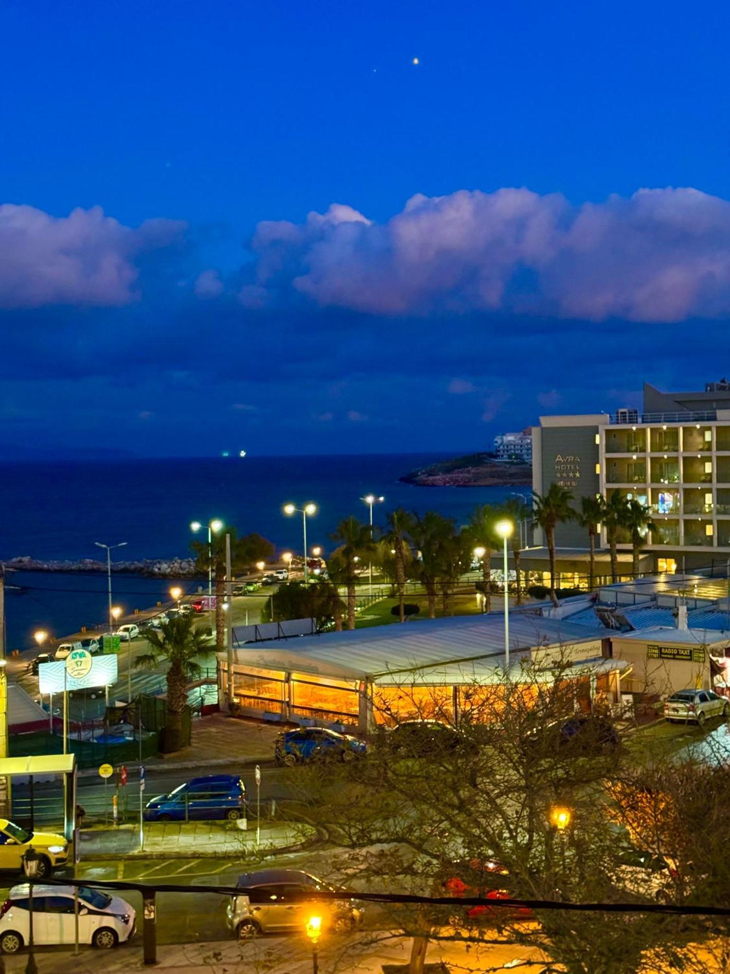 Blue Horizon Gem On The Port Appartement Rafína Buitenkant foto